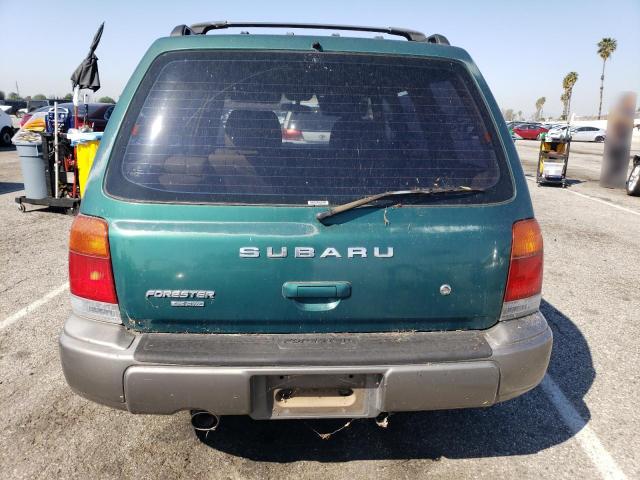 JF1SF6553WH779392 - 1998 SUBARU FORESTER S GREEN photo 6