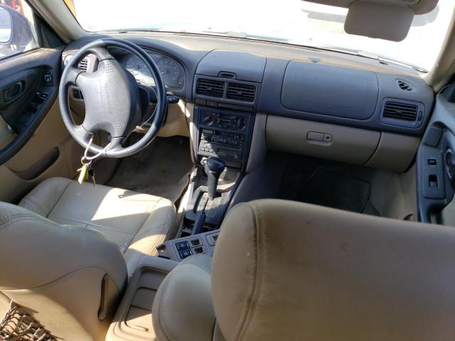 JF1SF6553WH779392 - 1998 SUBARU FORESTER S GREEN photo 8