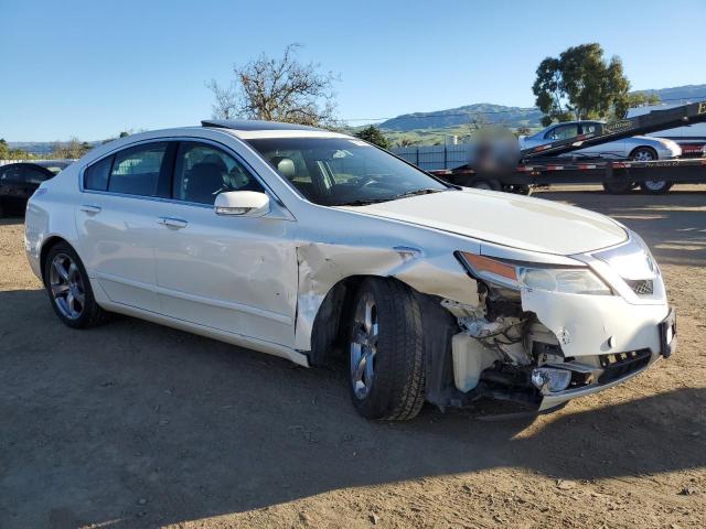 19UUA96549A005409 - 2009 ACURA TL WHITE photo 4