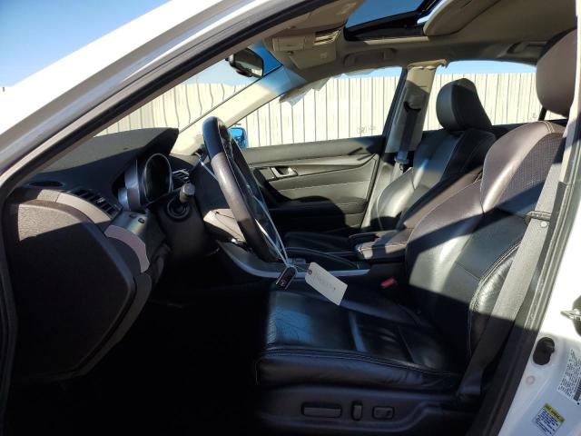 19UUA96549A005409 - 2009 ACURA TL WHITE photo 7