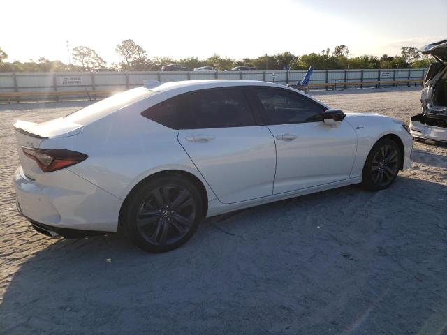 19UUB5F54MA017039 - 2021 ACURA TLX TECH A WHITE photo 3