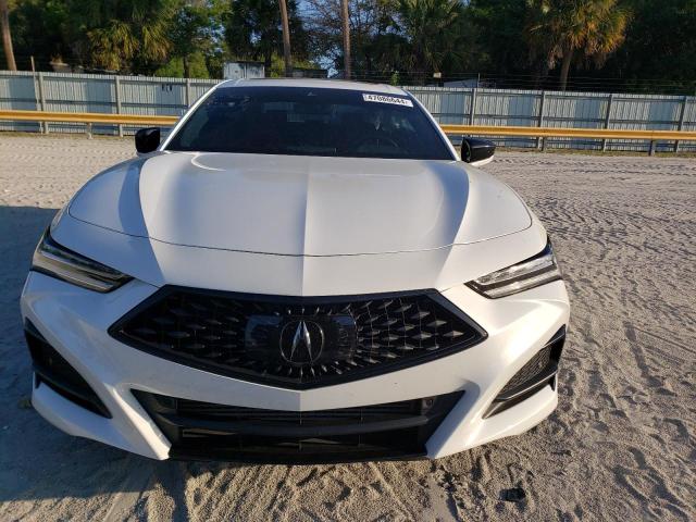 19UUB5F54MA017039 - 2021 ACURA TLX TECH A WHITE photo 5