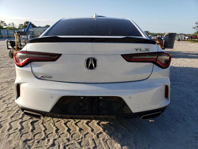 19UUB5F54MA017039 - 2021 ACURA TLX TECH A WHITE photo 6