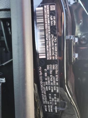 ZACCJBCT8FPB27447 - 2015 JEEP RENEGADE TRAILHAWK BLACK photo 12