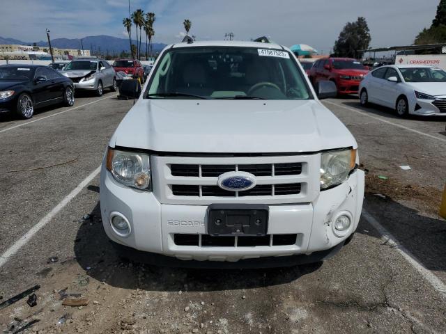 1FMCU5K3XBKB60606 - 2011 FORD ESCAPE HYBRID WHITE photo 5