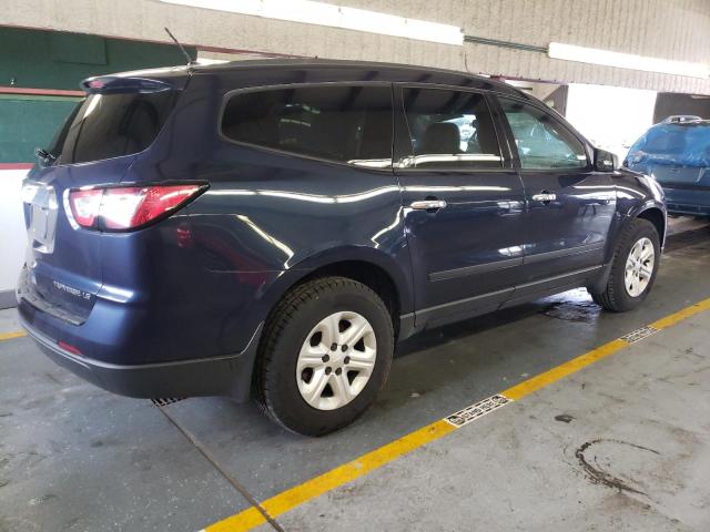 1GNKVFKD4FJ179361 - 2015 CHEVROLET TRAVERSE LS BLUE photo 3