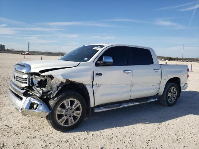 5TFAW5F15EX366535 - 2014 TOYOTA TUNDRA CREWMAX PLATINUM WHITE photo 1