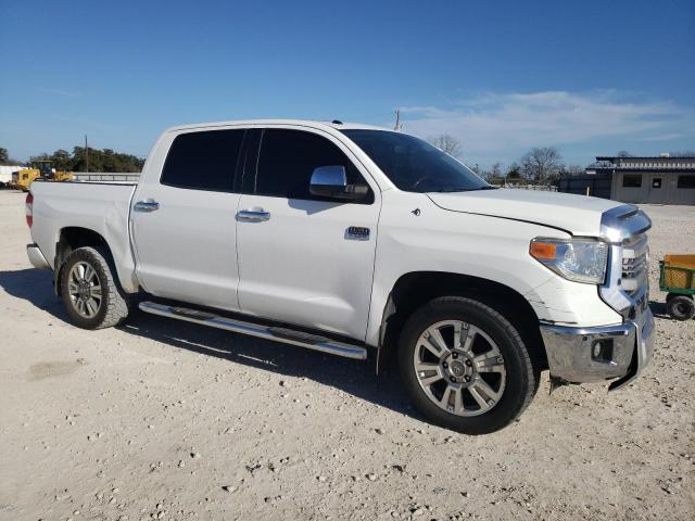 5TFAW5F15EX366535 - 2014 TOYOTA TUNDRA CREWMAX PLATINUM WHITE photo 4