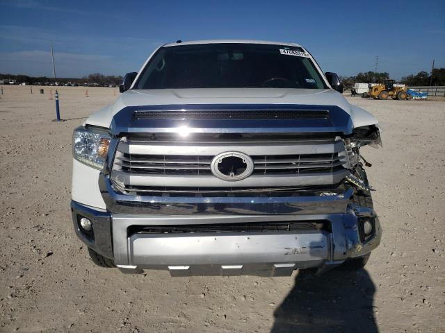 5TFAW5F15EX366535 - 2014 TOYOTA TUNDRA CREWMAX PLATINUM WHITE photo 5