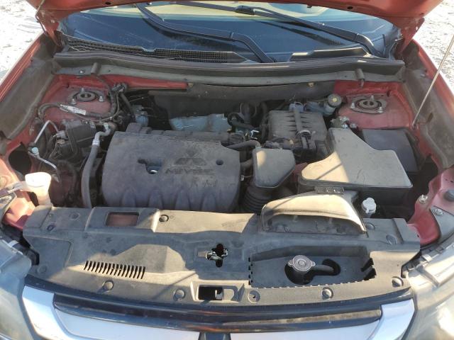 JA4AD3A35GZ036107 - 2016 MITSUBISHI OUTLANDER SE RED photo 12