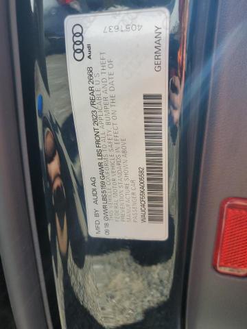 WAUC4CF55KA005582 - 2019 AUDI S5 PRESTIGE BLACK photo 12