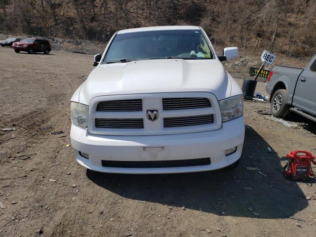 1C6RD7MT4CS122255 - 2012 DODGE RAM 1500 SPORT WHITE photo 5