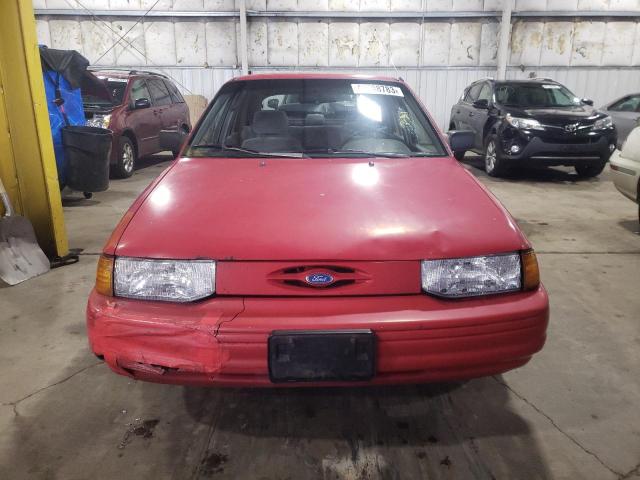 1FAPP14J4PW182446 - 1993 FORD ESCORT LX RED photo 5