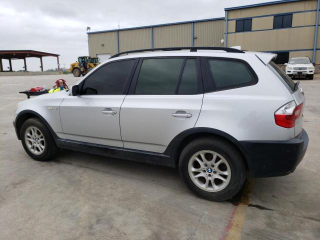 WBXPA73415WC52255 - 2005 BMW X3 2.5I SILVER photo 2