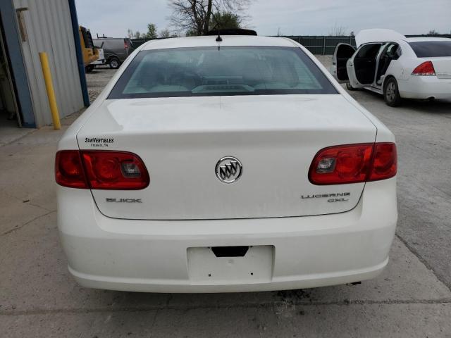 1G4HD57228U131930 - 2008 BUICK LUCERNE CXL WHITE photo 6