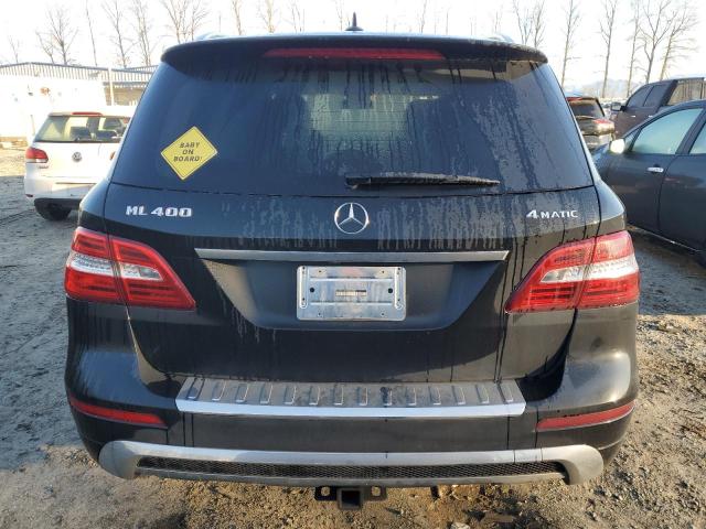 4JGDA5GBXFA502189 - 2015 MERCEDES-BENZ ML 400 4MATIC BLACK photo 6