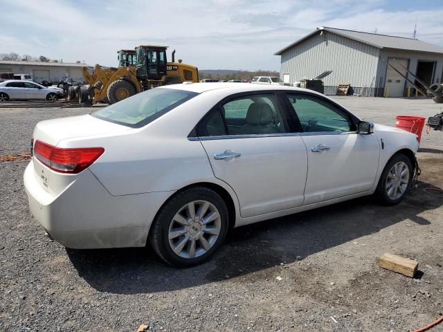 3LNHL2JC5CR812828 - 2012 LINCOLN MKZ WHITE photo 3