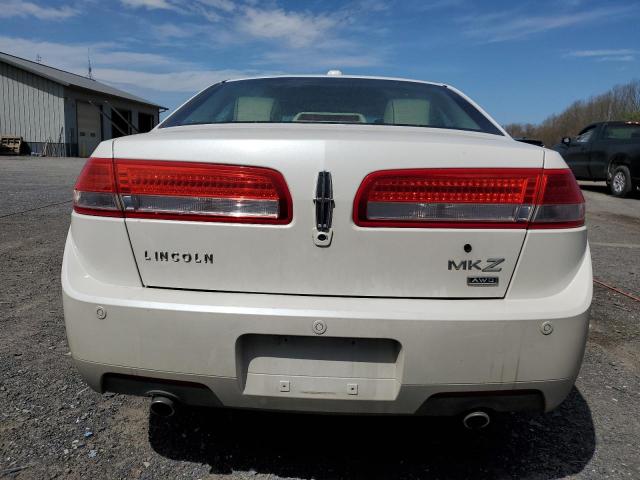 3LNHL2JC5CR812828 - 2012 LINCOLN MKZ WHITE photo 6