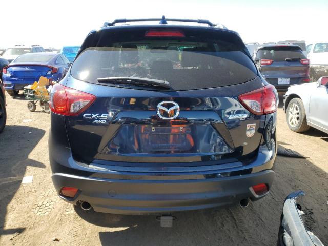 JM3KE4CYXF0476825 - 2015 MAZDA CX-5 TOURING BLUE photo 6