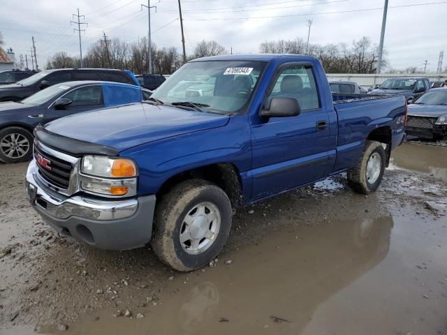 1GTEK14X43Z243145 - 2003 GMC NEW SIERRA K1500 BLUE photo 1