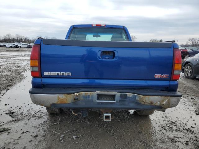 1GTEK14X43Z243145 - 2003 GMC NEW SIERRA K1500 BLUE photo 6