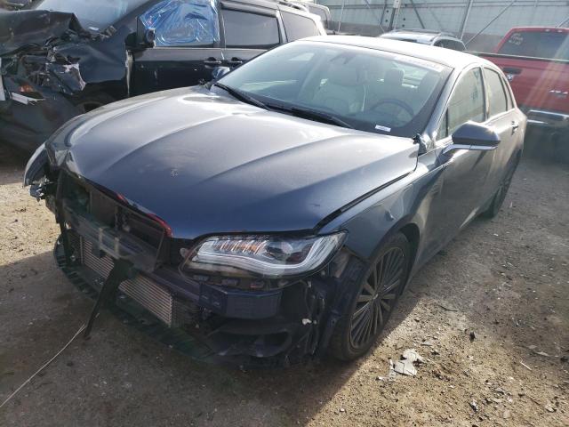 3LN6L5EC9HR636084 - 2017 LINCOLN MKZ RESERVE ლურჯი ფოტო 1