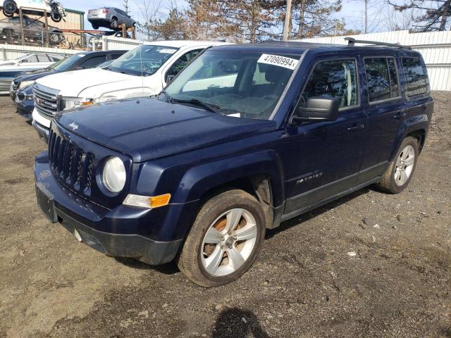 1C4NJRFB1CD588939 - 2012 JEEP PATRIOT LATITUDE BLUE photo 1