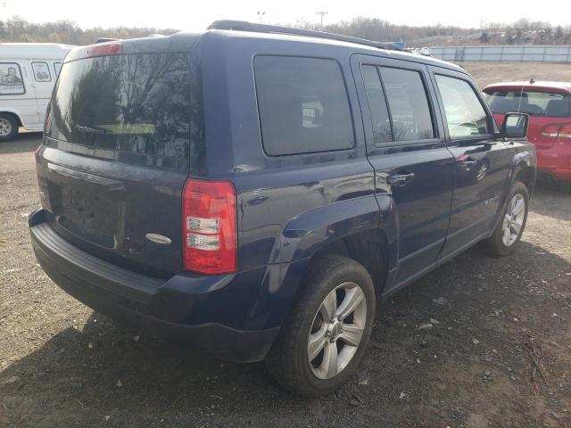 1C4NJRFB1CD588939 - 2012 JEEP PATRIOT LATITUDE BLUE photo 3