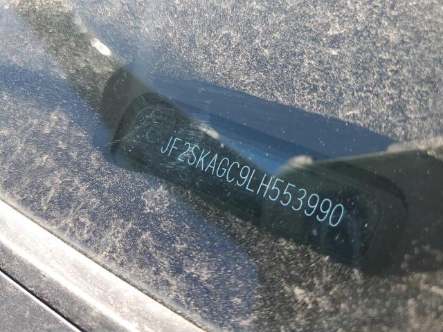 JF2SKAGC9LH553990 - 2020 SUBARU FORESTER PREMIUM GRAY photo 12