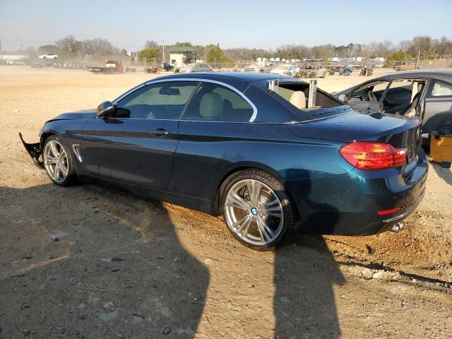 WBA3V7C57G5A28065 - 2016 BMW 428 I SULEV BLUE photo 2