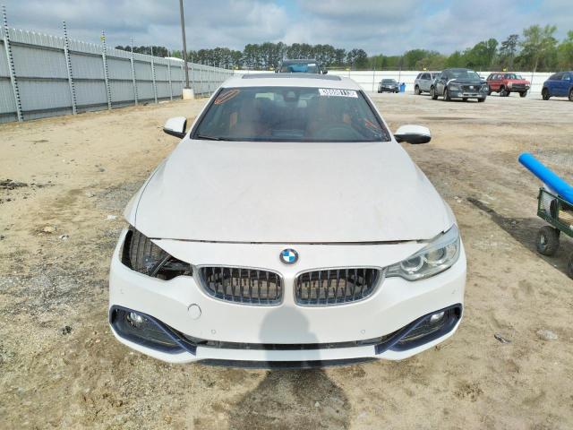 WBA4F7C5XHG786437 - 2017 BMW 128I GRAN COUPE WHITE photo 5