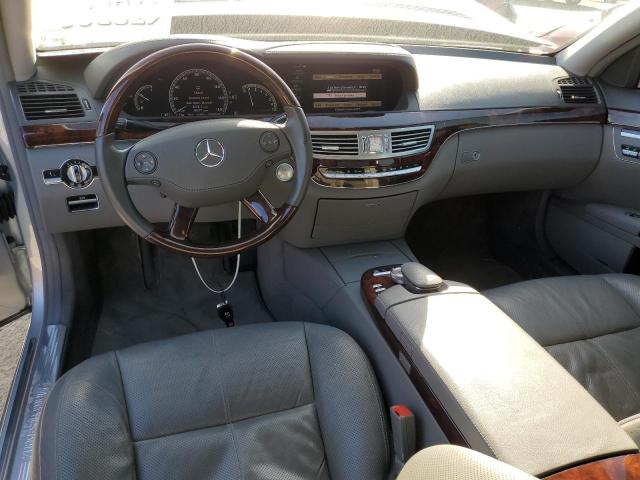 WDDNG71X78A214291 - 2008 MERCEDES-BENZ S 550 SILVER photo 8