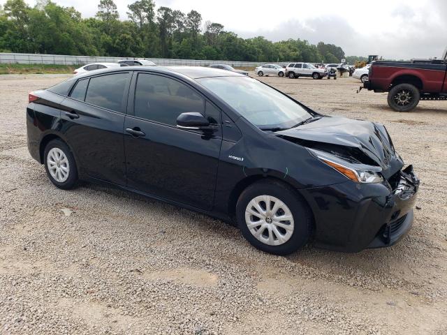 JTDKARFUXL3122646 - 2020 TOYOTA PRIUS L BLACK photo 4