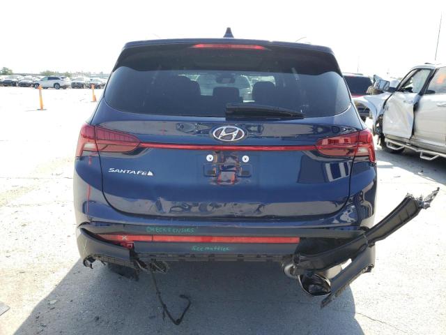 5NMS34AJ1NH404852 - 2022 HYUNDAI SANTA FE SEL BLUE photo 6