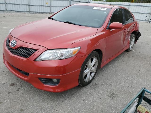 4T1BF3EK1AU069627 - 2010 TOYOTA CAMRY BASE RED photo 1