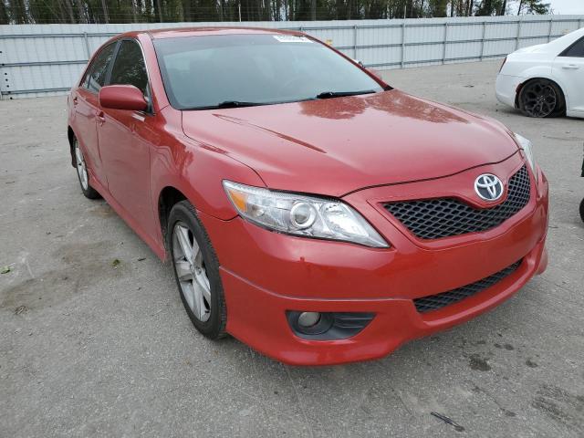 4T1BF3EK1AU069627 - 2010 TOYOTA CAMRY BASE RED photo 4