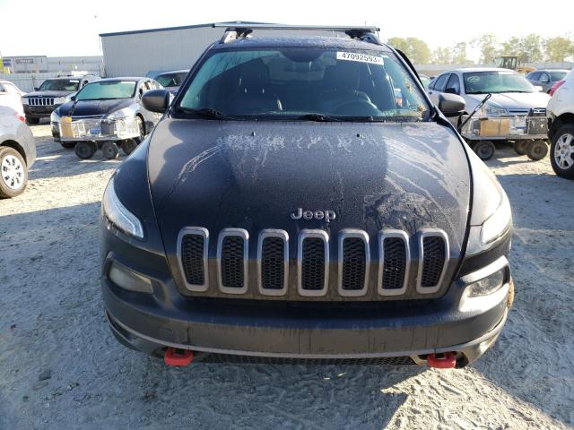 1C4PJMBS9FW575480 - 2015 JEEP CHEROKEE TRAILHAWK BLACK photo 5