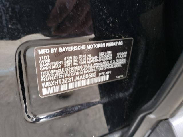 WBXHT3Z31J4A66582 - 2018 BMW X1 XDRIVE28I BLACK photo 12