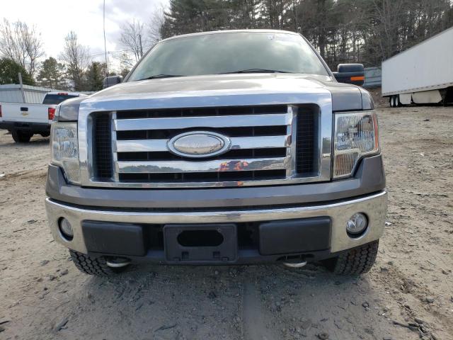 1FTPW14VX9FA38371 - 2009 FORD F-150 SUPERCREW GRAY photo 5