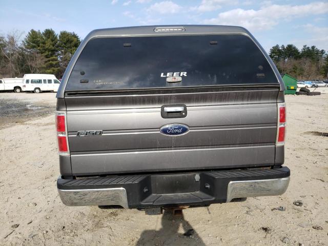 1FTPW14VX9FA38371 - 2009 FORD F-150 SUPERCREW GRAY photo 6