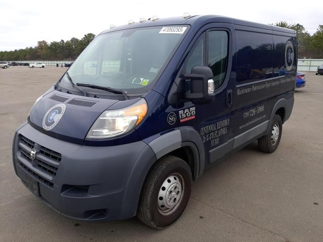 3C6TRVNG4GE122181 - 2016 RAM PROMASTER 1500 STANDARD BLUE photo 2