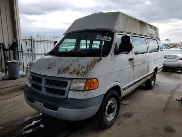 2D7LB31Z43K525836 - 2003 DODGE RAM VAN B3500 WHITE photo 1