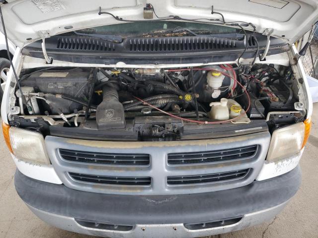 2D7LB31Z43K525836 - 2003 DODGE RAM VAN B3500 WHITE photo 12