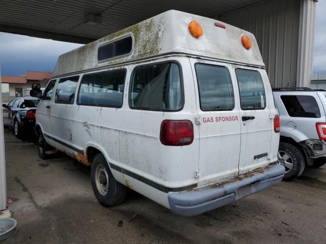 2D7LB31Z43K525836 - 2003 DODGE RAM VAN B3500 WHITE photo 2