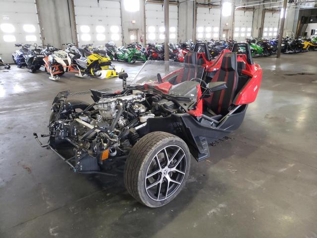 57XAAPFA5G5112193 - 2016 POLARIS SLINGSHOT SL RED photo 2