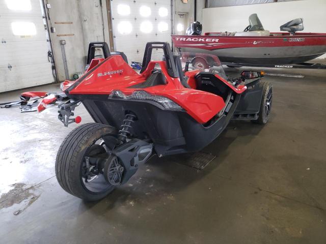 57XAAPFA5G5112193 - 2016 POLARIS SLINGSHOT SL RED photo 4