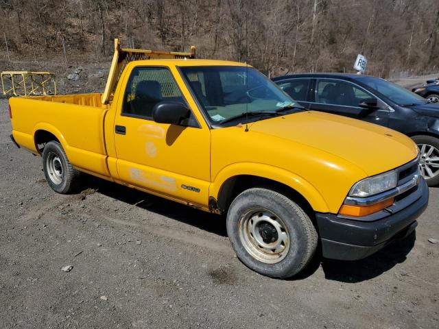 1GCCS14W8YK257631 - 2000 CHEVROLET S10 S10 YELLOW photo 4