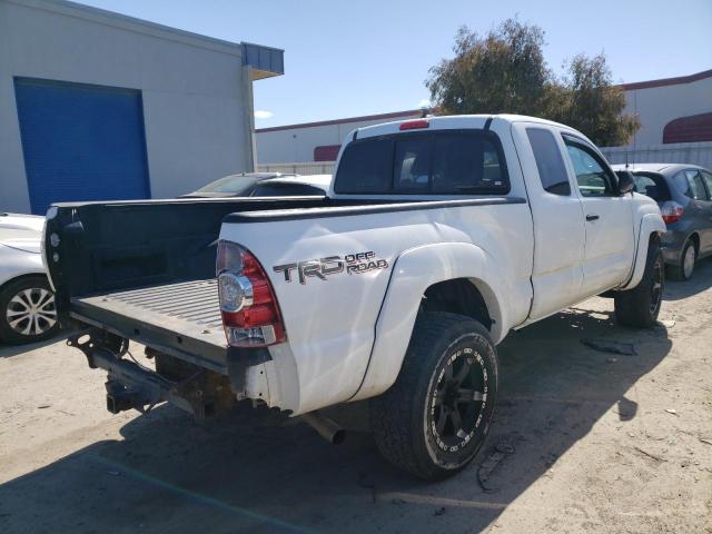 5TFUU4EN6FX124341 - 2015 TOYOTA TACOMA ACCESS CAB თეთრი ფოტო 3
