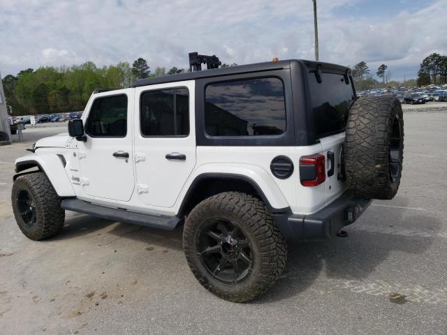 1C4HJXEG3JW206894 - 2018 JEEP WRANGLER U SAHARA WHITE photo 2