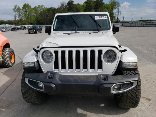1C4HJXEG3JW206894 - 2018 JEEP WRANGLER U SAHARA WHITE photo 5